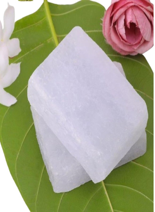 BVNM Natural Alum Whole Phitkari Piece (100 g x 2 Blocks) Primium Quality Alum for use after shaving Pack of 2 Pc - Image 3